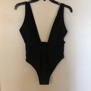 One piece bathing suit